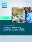 Abbott I-Stat Blood Analyzer 1 06F20-20 brochure