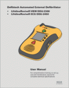 Defibtech Lifeline VIEW AED DCF-A2460EN User Manual