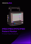 Edan iM70 Patient Monitor iM70 Edan Im70 Operators Manual