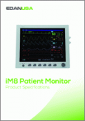 Edan iM8 Patient monitor iM8-G2.P brochure