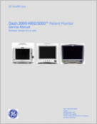 GE Dash 3000  GE Dash Service Manual