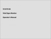 Mindray VS900C Vital Signs Monitor with Nellcor SpO2 and Smartemp Vital  Signs Monitor Units