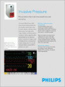 Philips M1006B Invasive Blood Pressure Module M1006B brochure