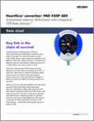Heartsine Samaritan PAD 450P AED 450-STR-US-10 brochure