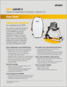 Stryker Lucas 3 Chest Compression System 99576-000063 brochure