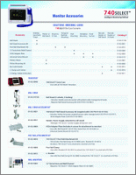 Zoe Medical VESA Adapter Plate 01-02-0809 brochure