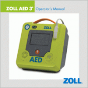 Zoll AED 3 8511-001101-01 Zoll AED 3 Operators Manual