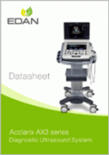 Edan Acclarix Ultrasound System AX3 Datasheet