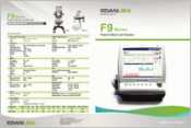 Edan F9 Express Fetal Monitor F9-EXPRESS brochure