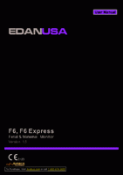 Edan F9 Express Fetal Monitor F9-EXPRESS F9 Express Fetal Monitor User Manual