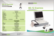 Edan SE-12 Express EKG Machine SE-12E brochure