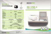 Edan SE-3 EKG SE-3B brochure