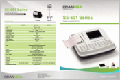 Edan SE-601 EKG Machine SE-601B brochure