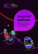 Eitan Medical Sapphire Epidural Infusion Pump 17000-031-0035-27 brochure