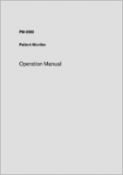 Mindray PM9000 Patient Monitor PM9000 PM9000 Operators Manual