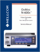 Nellcor OxiMax N-600X Tabletop Pulse Oximeter  Service Manual
