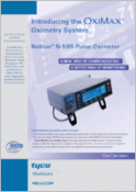 Nellcor OxiMax N-595 Tabletop Pulse Oximeter N-595 brochure