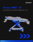 Stryker Power-PRO XT 6506 Powered Ambulance Cart 6506 brochure