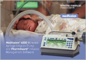 Smiths Medex Medfusion 4000 Syringe Pump  brochure
