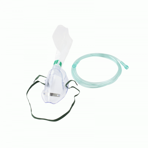 Standard Mask O2 Dynarex O2 High-Concentration Elongated Mask with 7ft (2.1 m) tubin ...