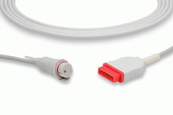 IC-MQ-BD0 Compatible GE Healthcare Marquette IBP Adapter Cable BD Connector 