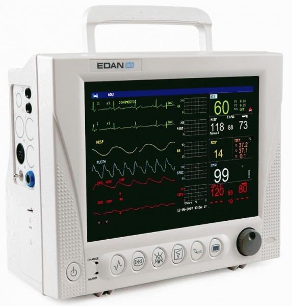 IM8A Edan iM8A Patient Monitor 10 Inch Display 