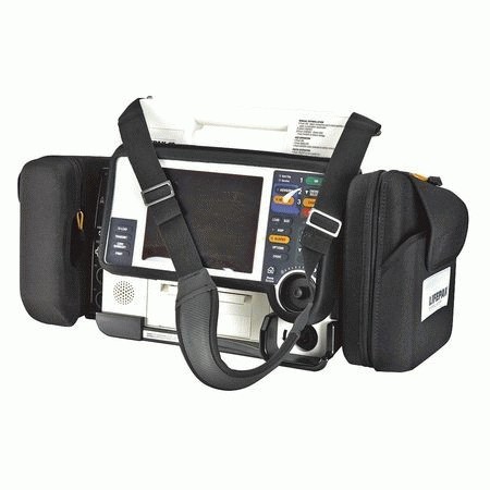 11260-000030 Stryker Physio Control Carry Case strap, right & left pouches Lifepak 12