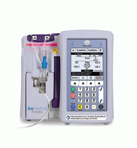  ICU Medical Plum 360 Infusion Pump  