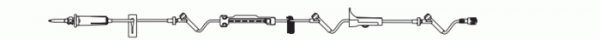 362032 B Braun Infusomat Space Pump Set SAFELINE Split Septum Injection Sites 