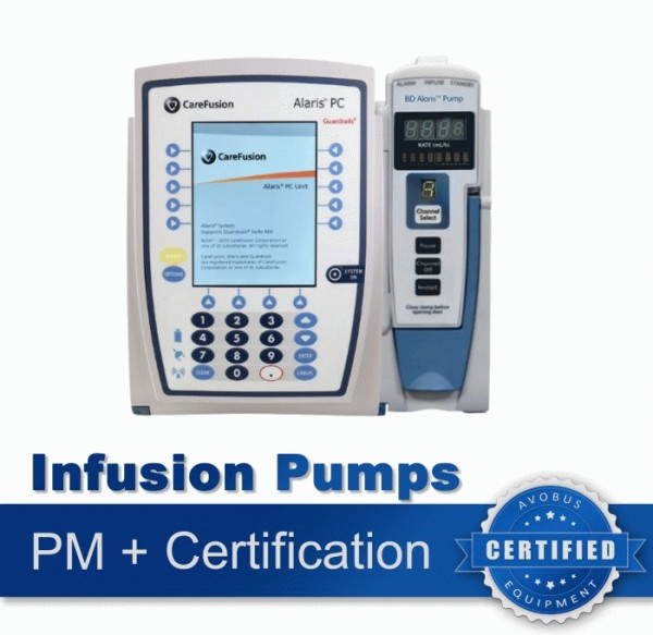   Biomed Certified Preventative Maintenance  Infusion Pumps