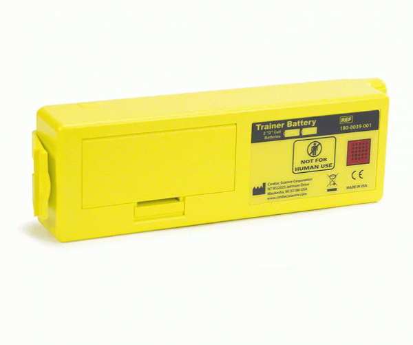 180-0039-001 Cardiac Science Replacement Battery Case  Powerheart G3 AED Trainer