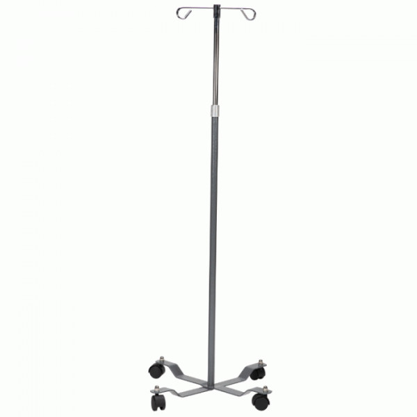10554-2HOOK Dynarex Standard 2 Hook IV Pole  