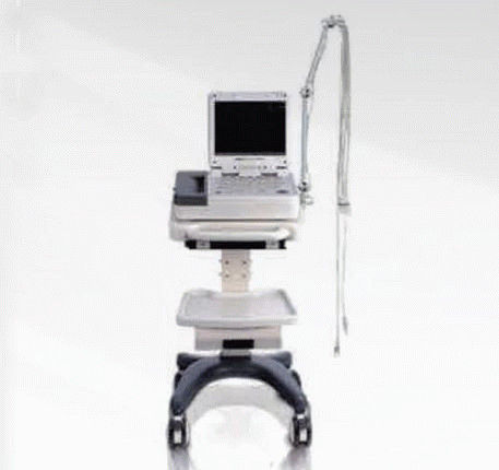 MT-810_SE12 Edan Luxury Trolley Cart cable arm & basket SE-12