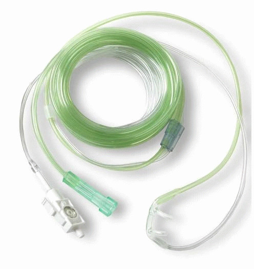 3469INF-00 Edan Respironics CO2/O2 Nasal Cannula  LoFlo ETCO2Side Module