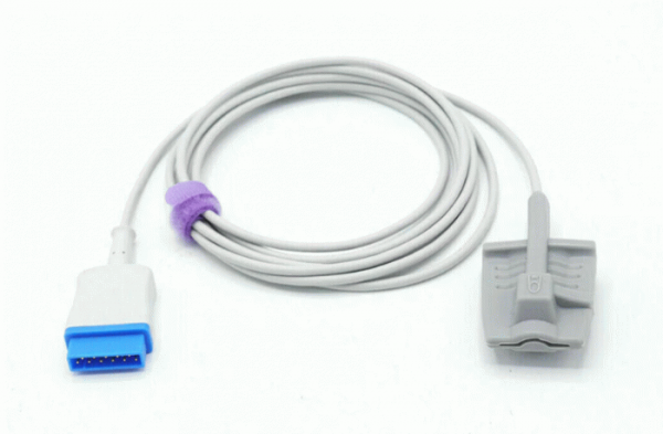  GE Compatible Carescape Nellcor Oximax One Piece Sensor Soft Clip GE Dash & Carescape V100