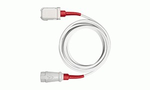 3345 Masimo LNCS - Red 25 LNC10 Extension Cable  Masimo SET Monitors