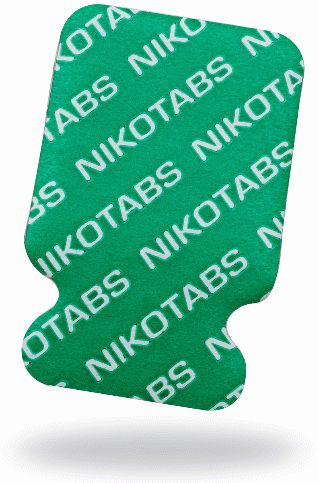0515 Nikomed Nikotab Resting Tab Electrode Fishtail, 23x34mm 