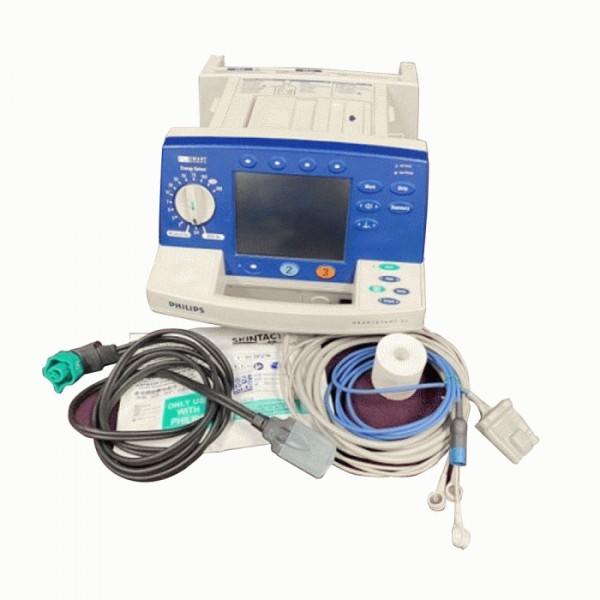  Philips Heartstart XL Defibrillator Pacing, ECG and AED 