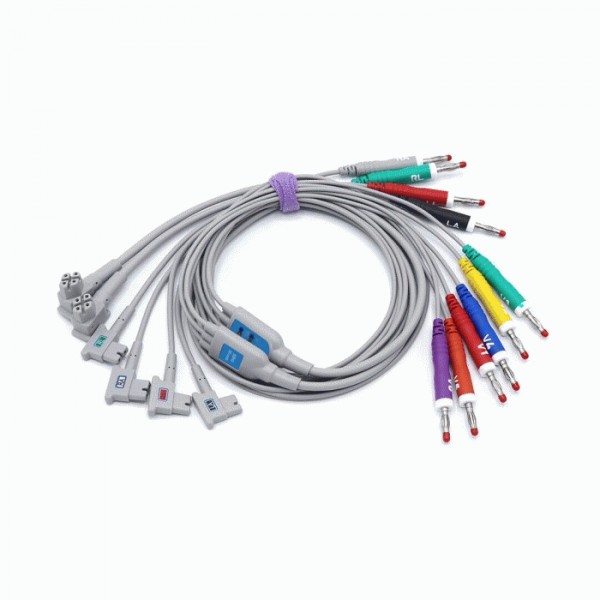  Philips Compatible ECG Leadwires 12 Leads Pagewriter