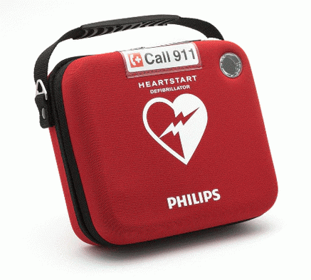 989803121441 Philips AED Carry Case  HeartStart OnSite, Home, HS1, FRx