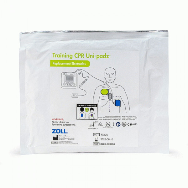 8900-000285 Zoll CPR UNI-PADZ, III Training Pads  AED 3 Trainer