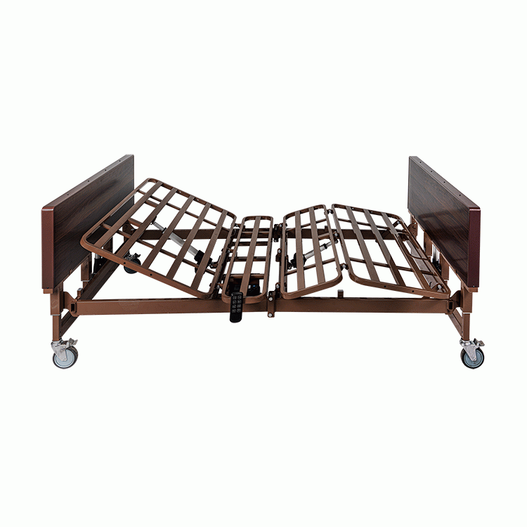 10403-HRHD Dynarex Bariatric HD Homecare Bed with Half Rail  