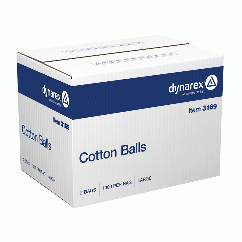 3169 Dynarex Cotton Ball  