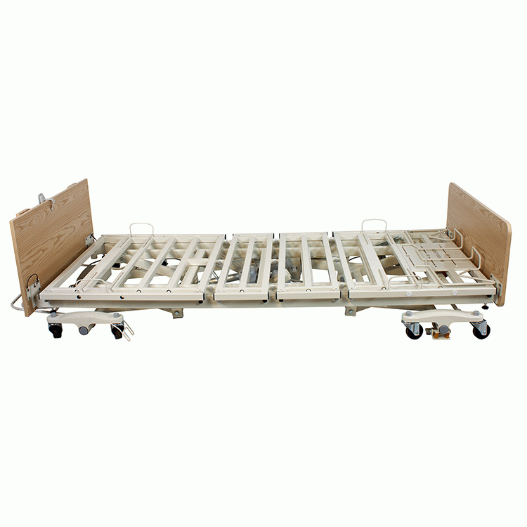 12013-OAMR Dynarex DB300 Bariatric LTC 5 Function Low Bed Metal Rail 