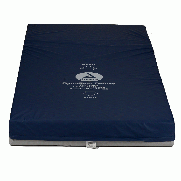 10423 Dynarex DynaRest Deluxe Tri-Layer Foam Mattress  