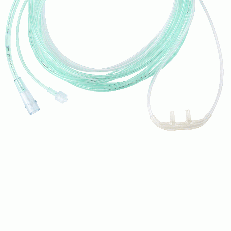 33189 Dynarex EtCO2 Nasal Sampling Cannula 14ft (4.2 m) Tubing with Male L 