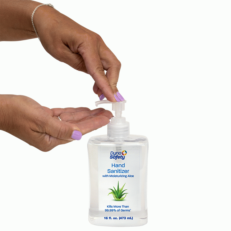 1432 Dynarex Hand Sanitizer with Moisturizing Aloe  