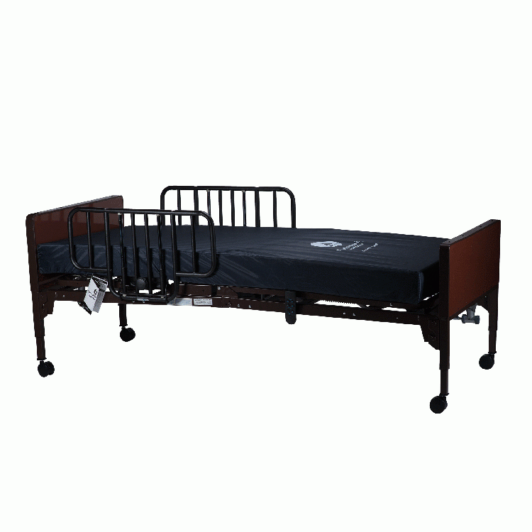 10401-HR Dynarex Semi Electric Homecare Bed Half Rail 