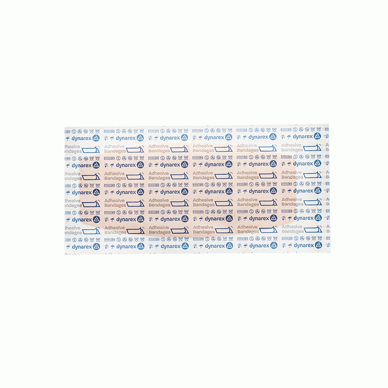 3634 Dynarex Sheer Plastic Adhesive Bandages  
