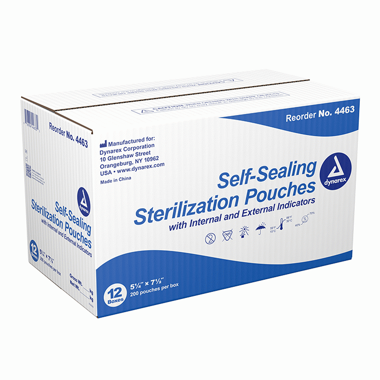 4463 Dynarex Sterilization Pouches  